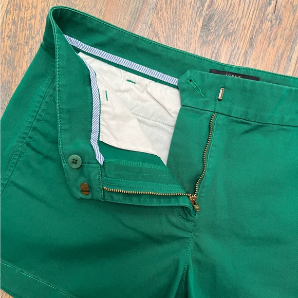 J. Crew 4” Green Chino Short - Picture 4 of 8